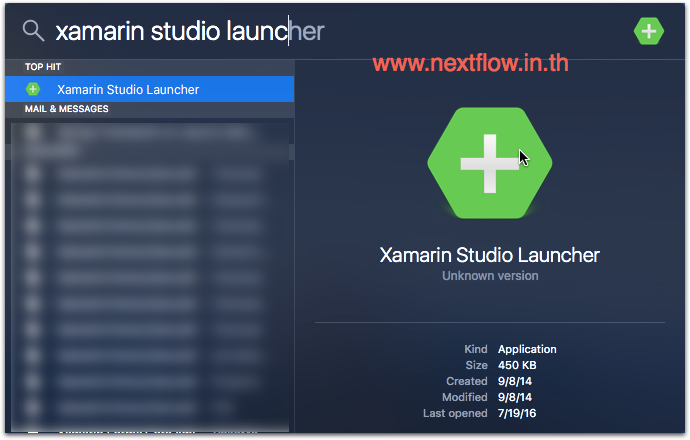 Xamarin Studio Launcher - Open new Xamarin Studio instance.png