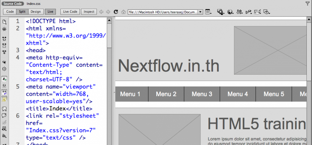 Adobe Proto Extension demo by Nextflow.in.th