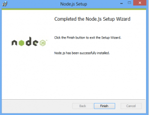 NodeJS Setup Windows - 7
