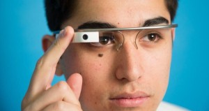 Google Glass with touch sensor
