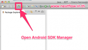 Open Android SDK Manager in Eclipse ADT