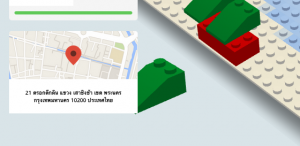LEGO Build with Chrome - place LEGO on google map