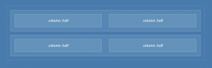 Create row css to wrap column in responsive grid