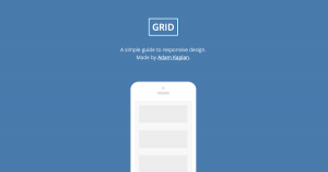 Grid for responsive by Adam Kaplan