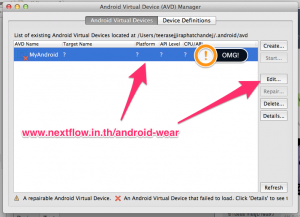 Manage Android Target in Android Virtual Device Manager