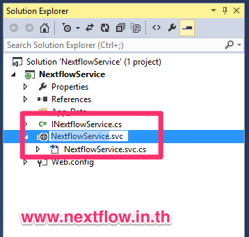Rename Service Interface and Class - PhoneGap WCF Web Service by Nextflow