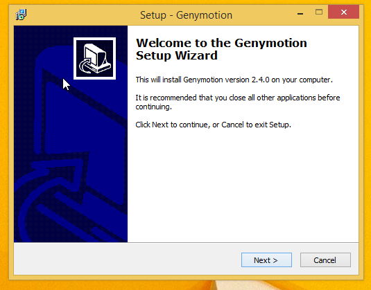 06 install genymotion - 3