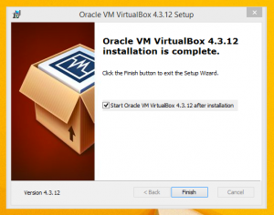 06 install genymotion - 14 - start oracle