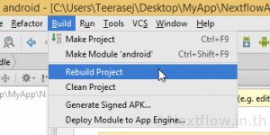 07 Rebuild Android Studio Project