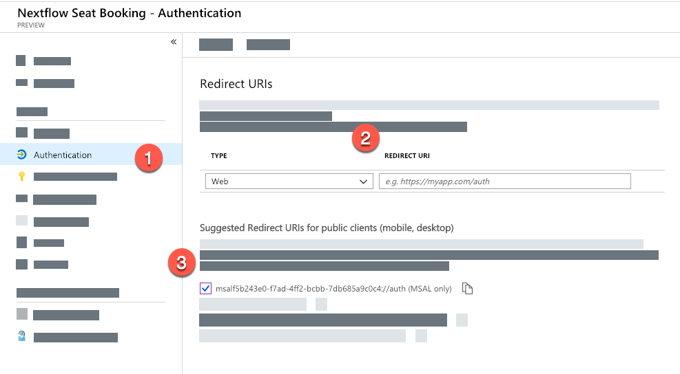 Azure AD authentication MASL option
