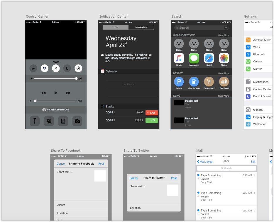 adobe xd how to download ios kit