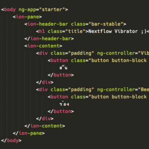 Sublime Text - HTML Ionic directive