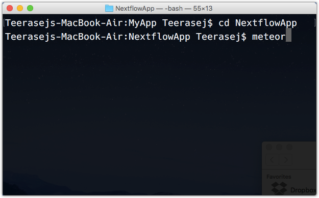 Terminal Go in meteor project folder OS X.png