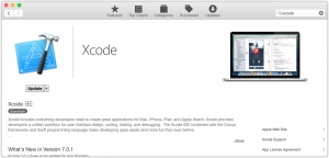 Xcode 7 in Mac App store