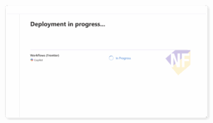 ระหว่างการ deploy agent โดย Admin ของ Microsoft 365